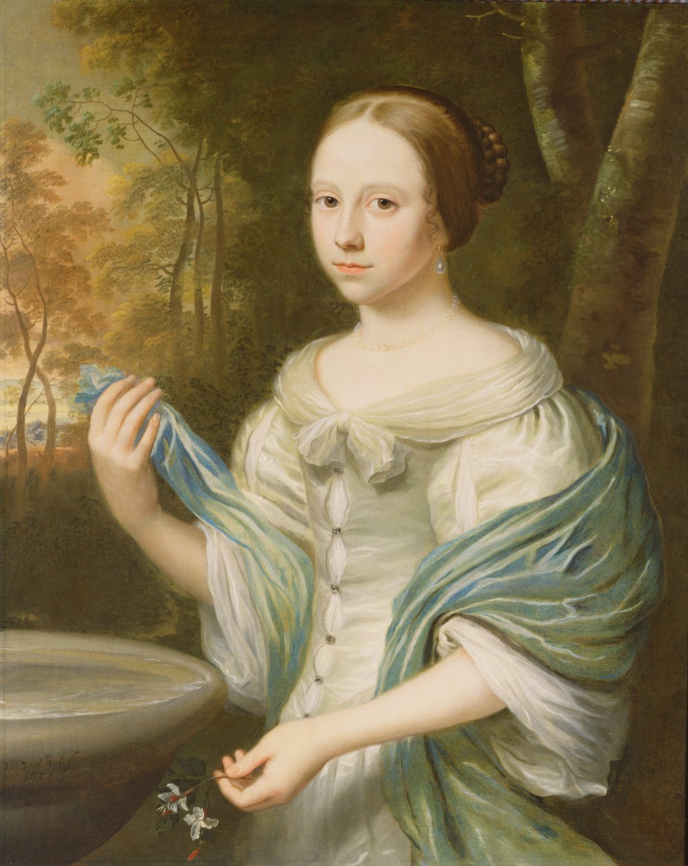 صورة لسيدة ، 1671 بواسطة Wallerant Vaillant