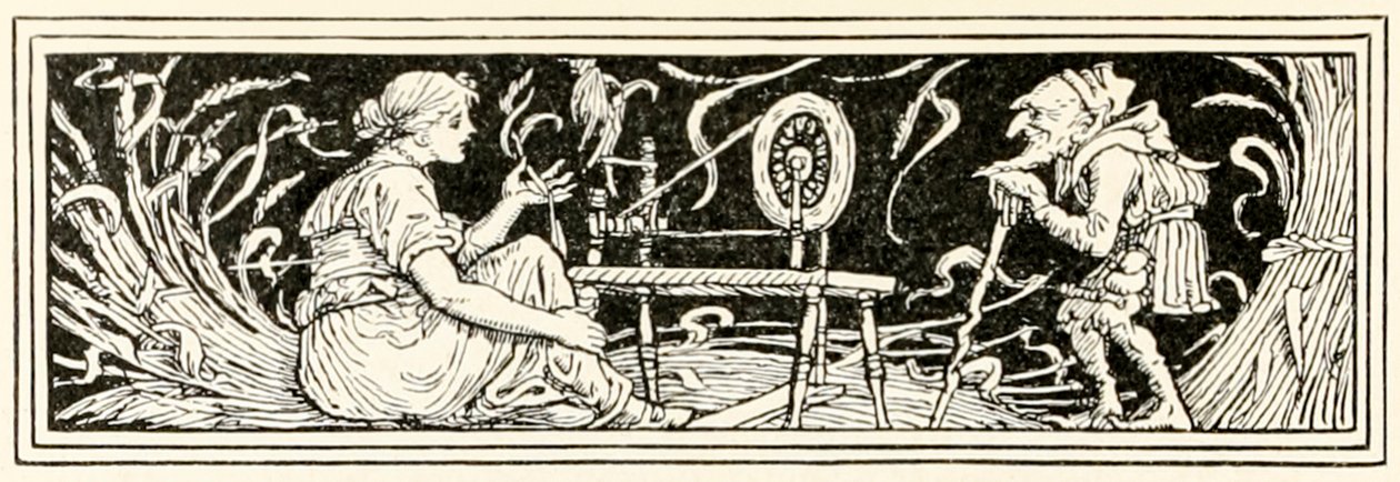 Rumpelstiltskin وابنة ميلر؟ من؟ Rumpelstiltskin بواسطة والتر كرين