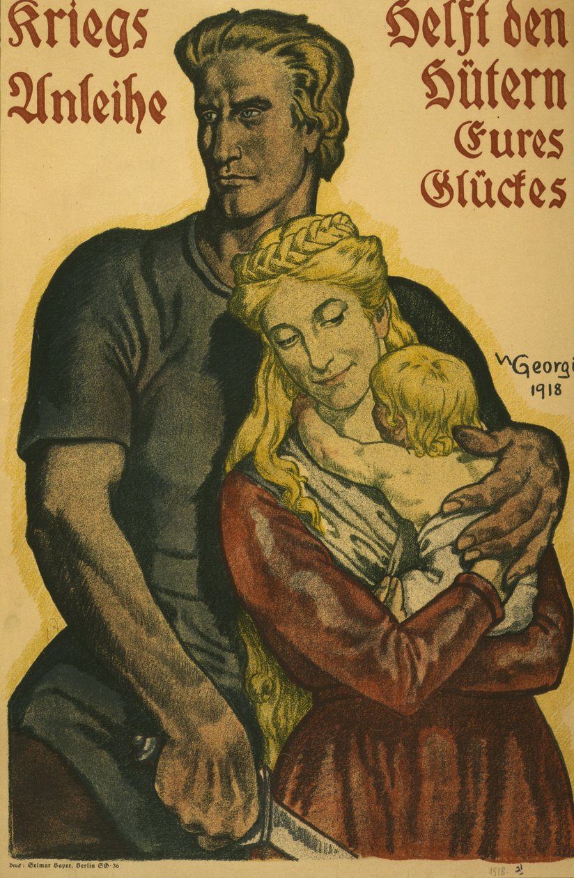 قرض الحرب ، ساعد حراس حظك ، 1918 بواسطة والتر جورجي