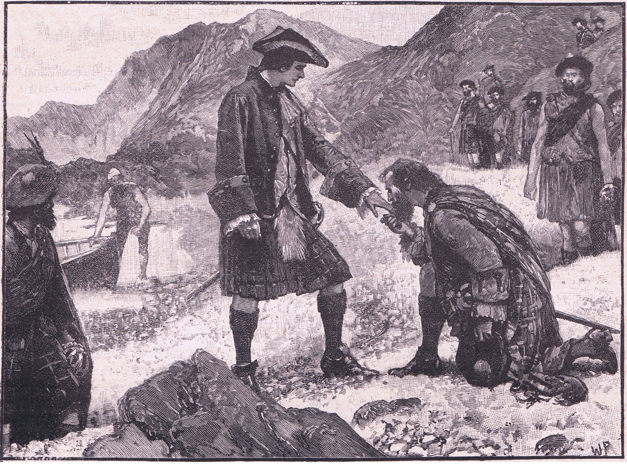 هبوط الأمير تشارلز 1745 م بواسطة والتر باجيت