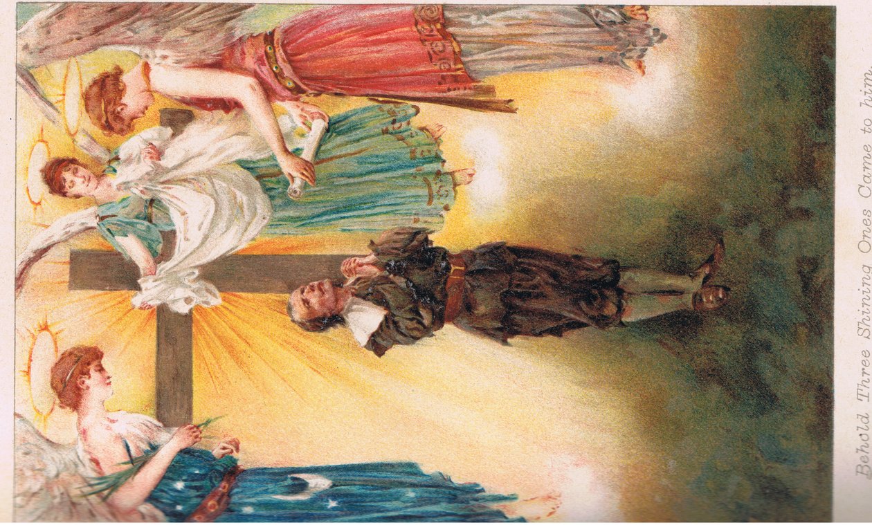 رسم توضيحي من "تقدم الحاج" لجون بونيان ، ج .1910 بواسطة والتر ستانلي باجيت