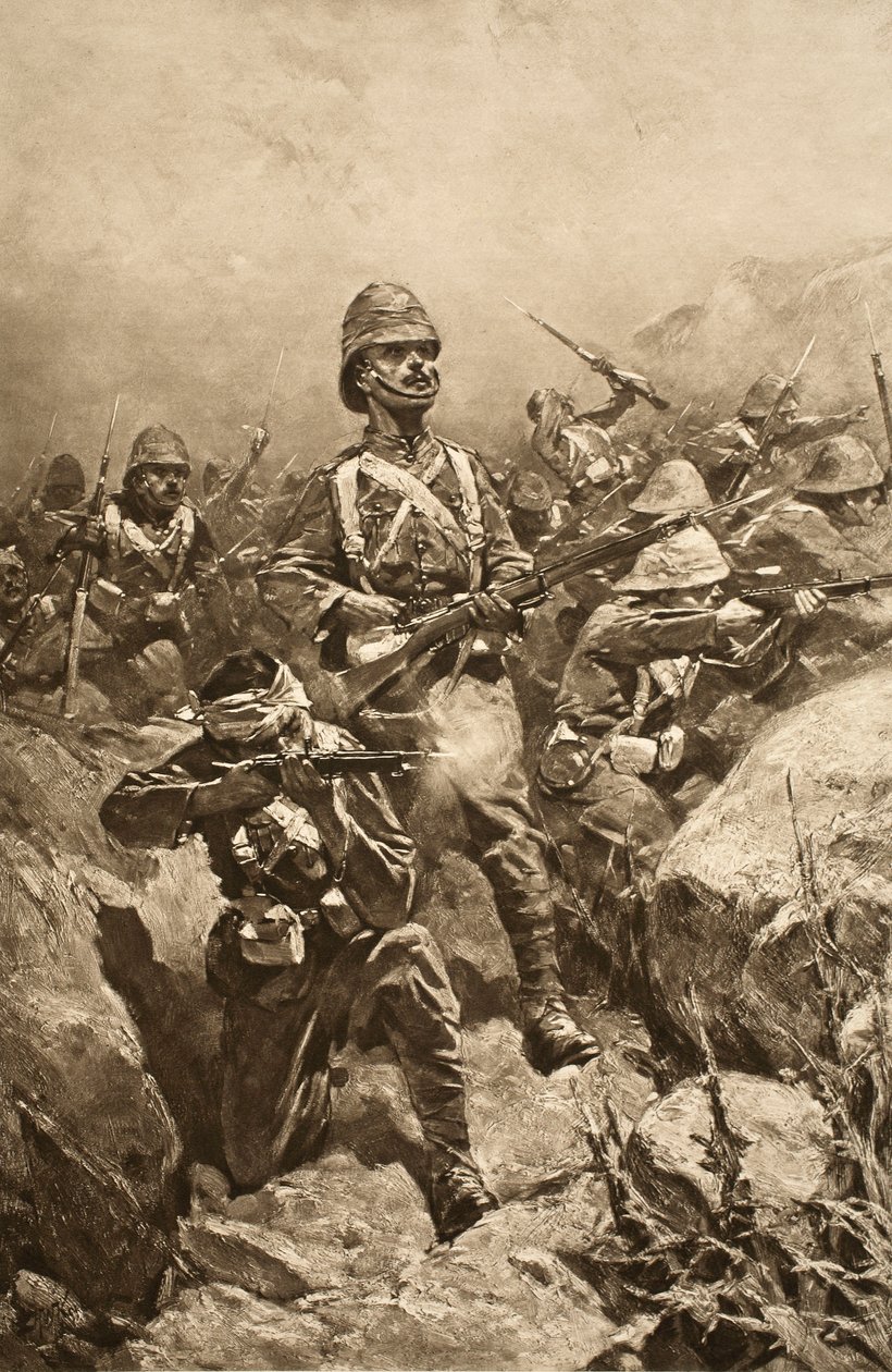 حرب الترانسفال ، 1899-1901 ، من "أخبار لندن المصورة" ، 1901 بواسطة توماس والتر ويلسون