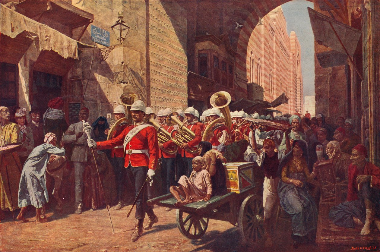قوة صديقة في مصر 1906 بواسطة والتر تشارلز هورسلي