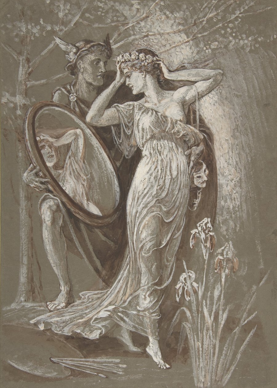 The Mirror of Venus ، أو L'Art et Vie Art and Life ، كاليفورنيا. 1890. بواسطة والتر كرين