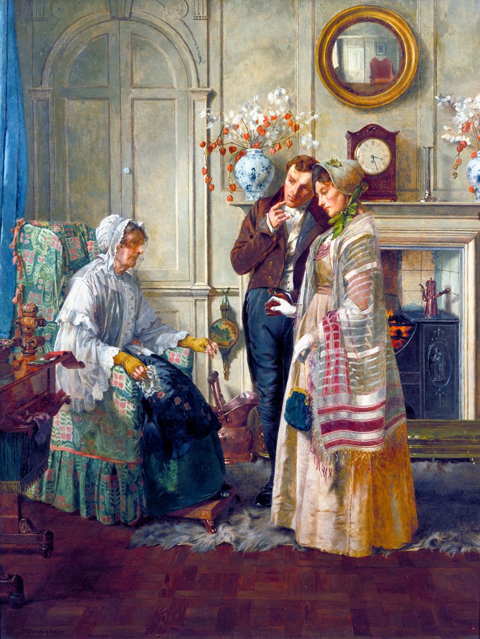 "الأحبة" ، 1892 بواسطة والتر ديندي سادلر