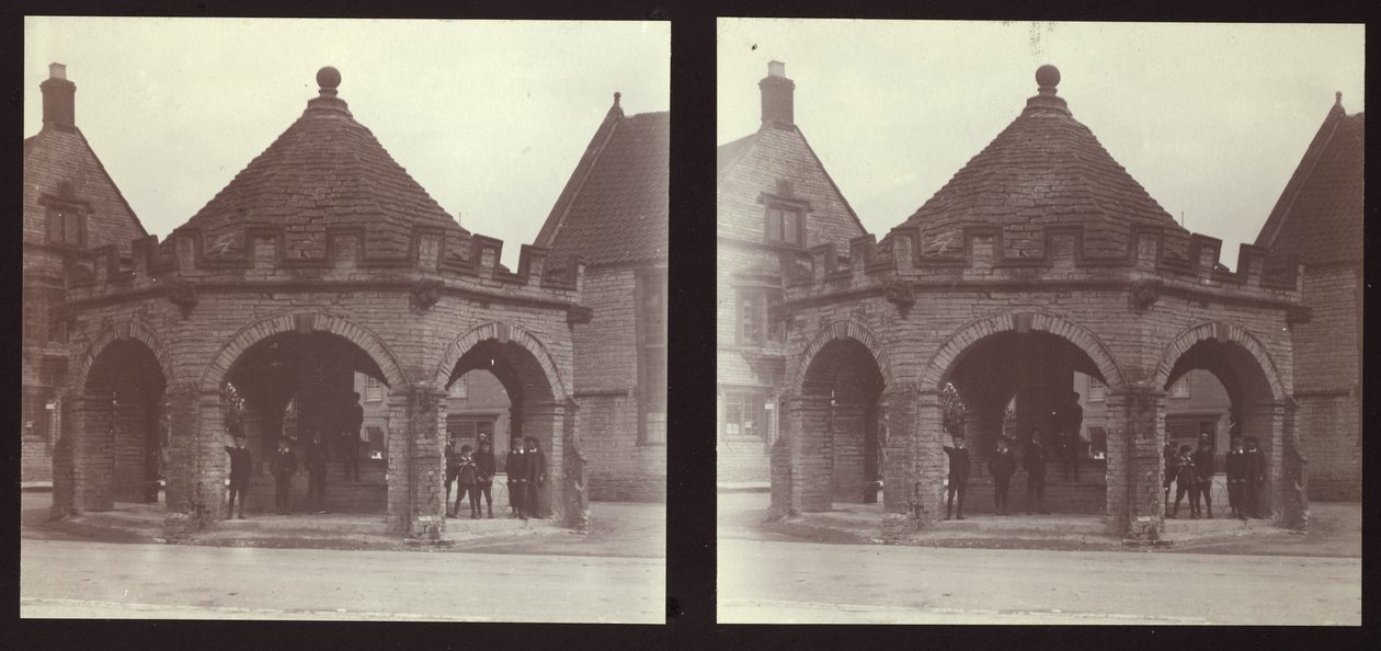 Somerton Market Cross ، Market Place ، Somerton ، South Somerset ، Somerset ، 1913. بواسطة والتر إدوارد زيتماير