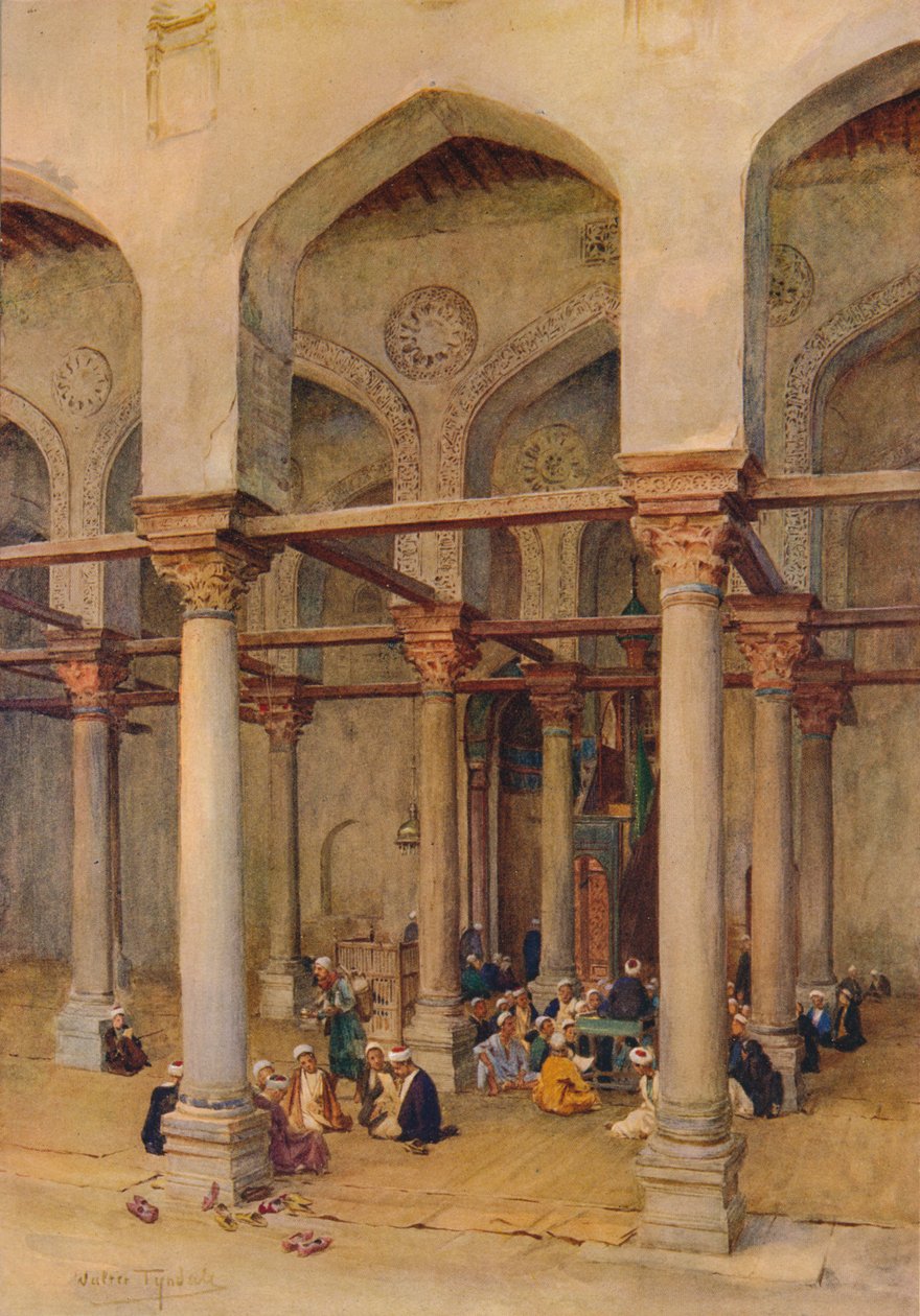 المدرسة العربية ، c1905 ، 1912 بواسطة والتر فريدريك روف تندل