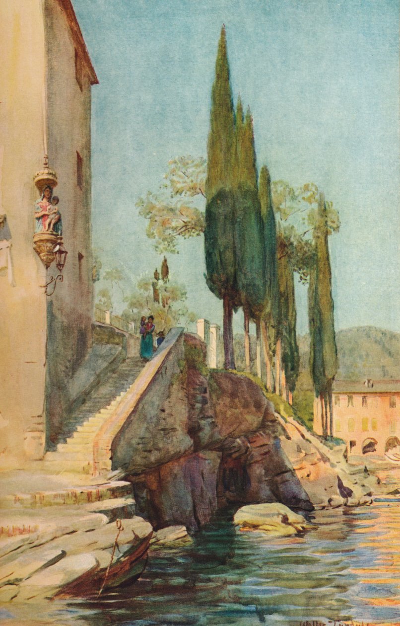 في. S. Michele ، Rapallo ، c1910 ، 1912 بواسطة والتر فريدريك روف تندل