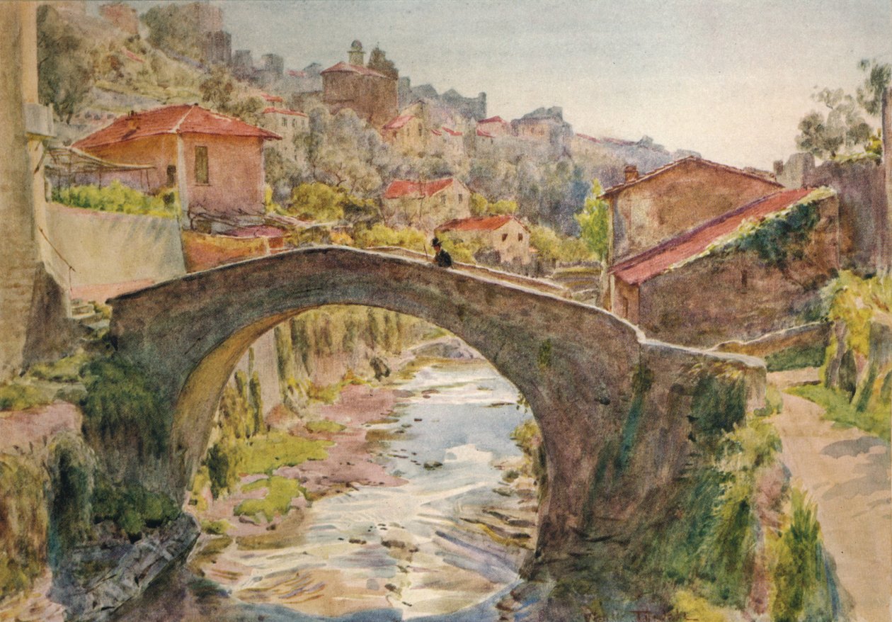 لا روكا ، سان ريمو ، c1910 ، 1912 بواسطة والتر فريدريك روف تندل