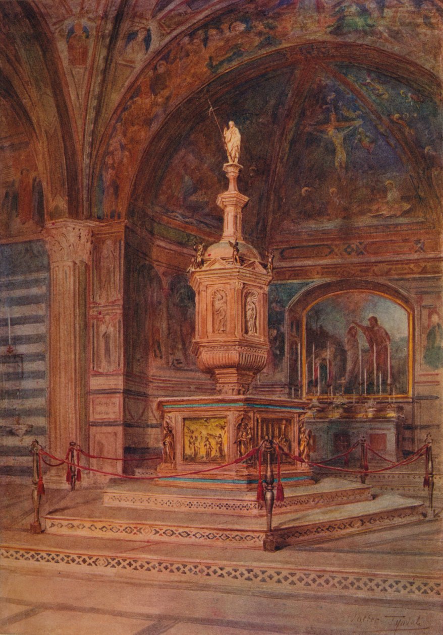معمودية S. Giovanni ، c1900 1913 بواسطة والتر فريدريك روف تندل