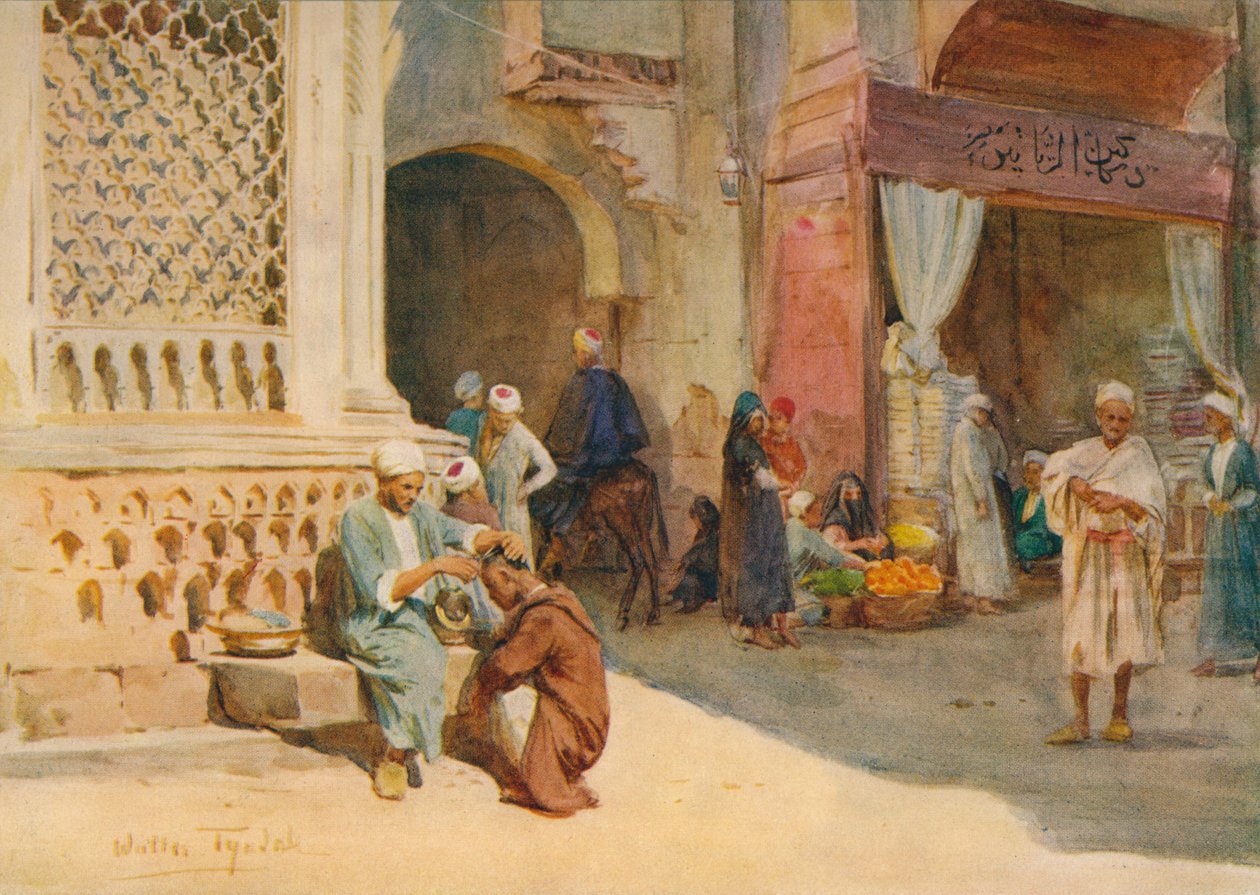مصفف الشعر ، c1905 ، 1912 بواسطة والتر فريدريك روف تندل