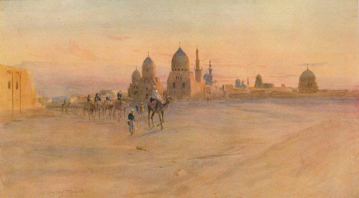 مقابر الخلفاء ، 1905 ، 1912 بواسطة والتر فريدريك روف تندل