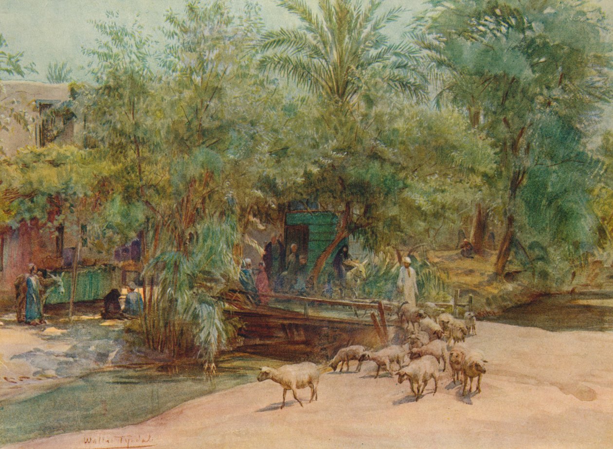 قرية المرج ، 1905 ، 1912 بواسطة والتر فريدريك روف تندل