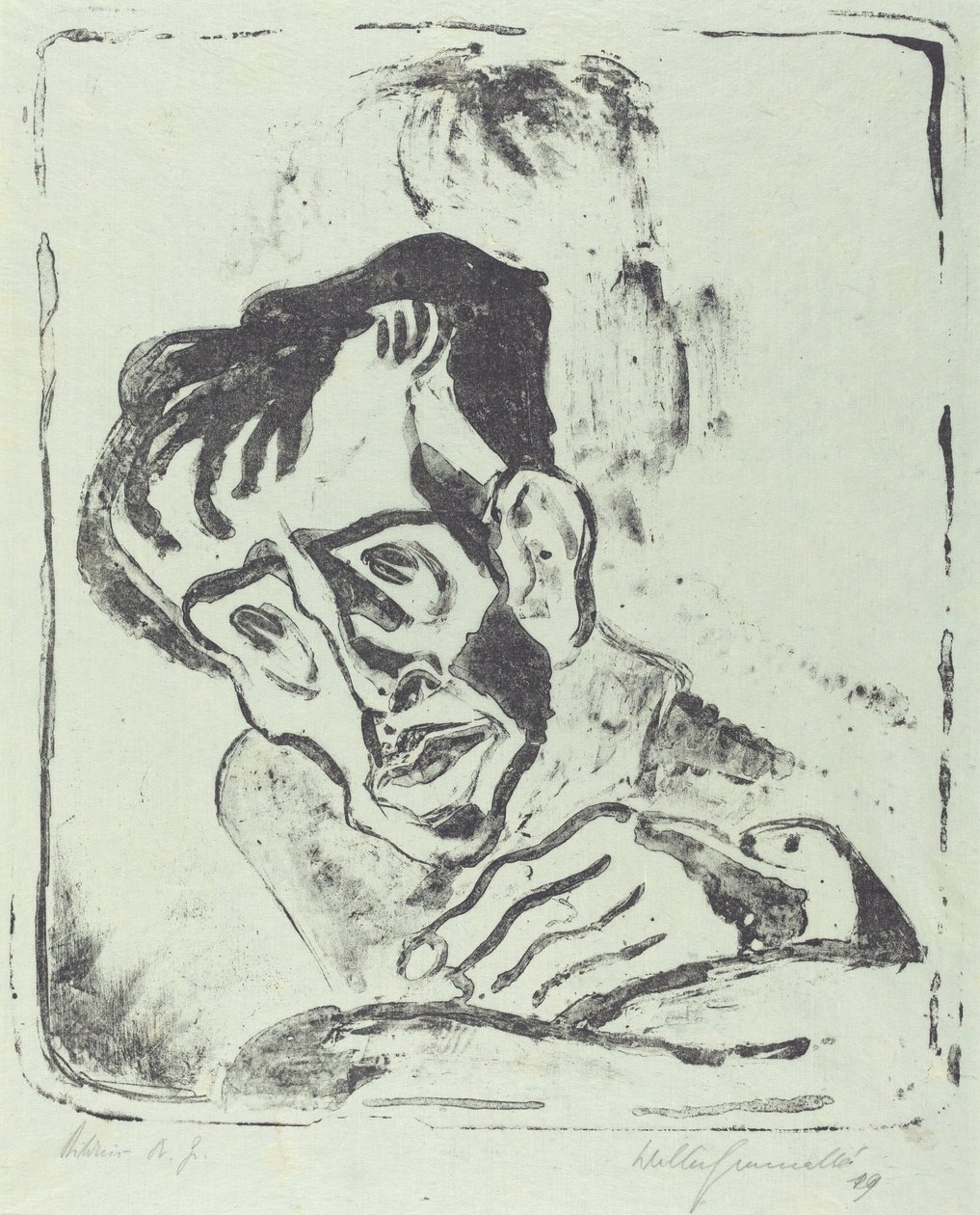 صورة د عظيم ، 1919. بواسطة والتر غرامات