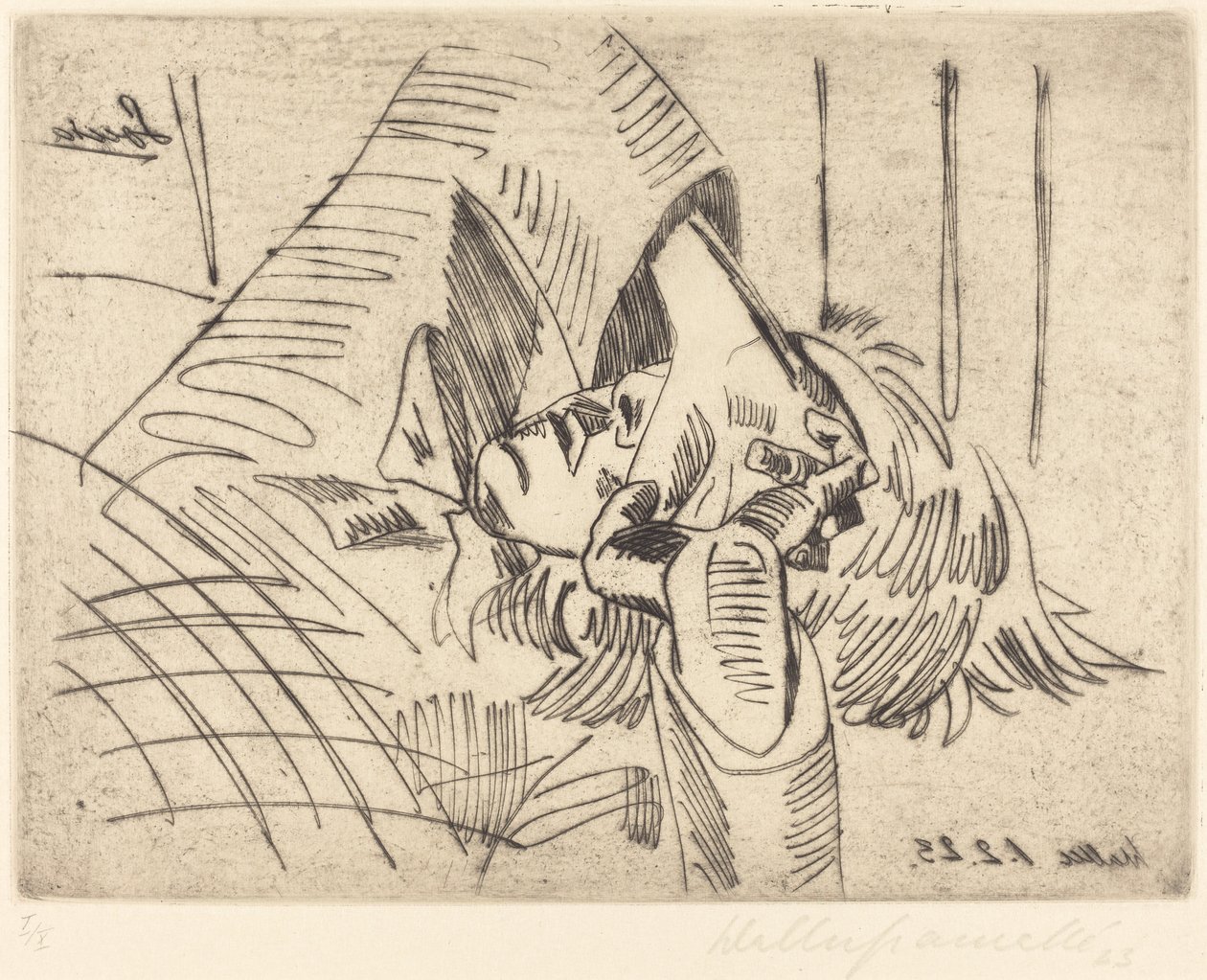 سونيا ، 1923. بواسطة والتر غرامات