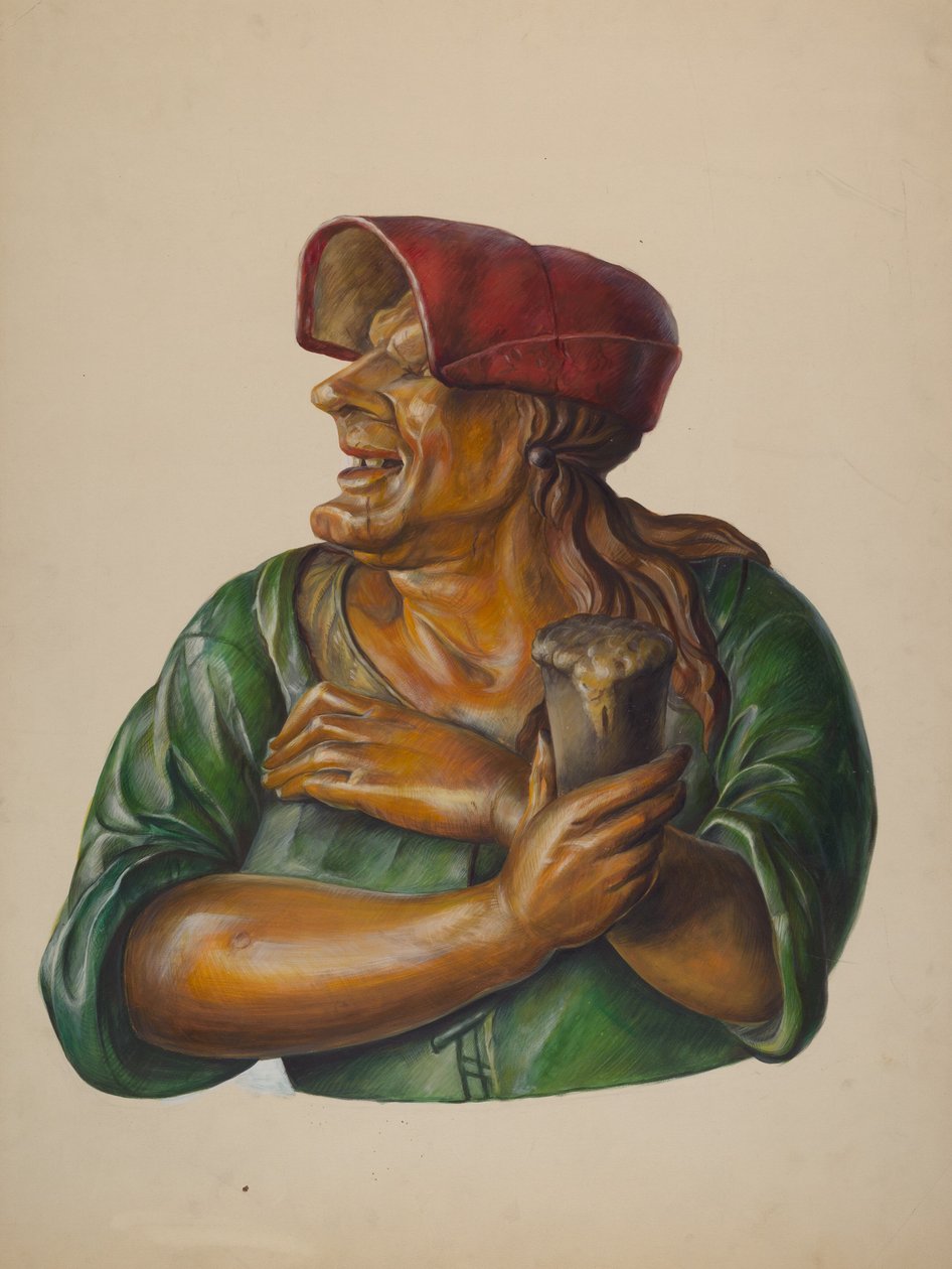 الحانة الشكل ، ج. 1937. بواسطة والتر هوشستراسر