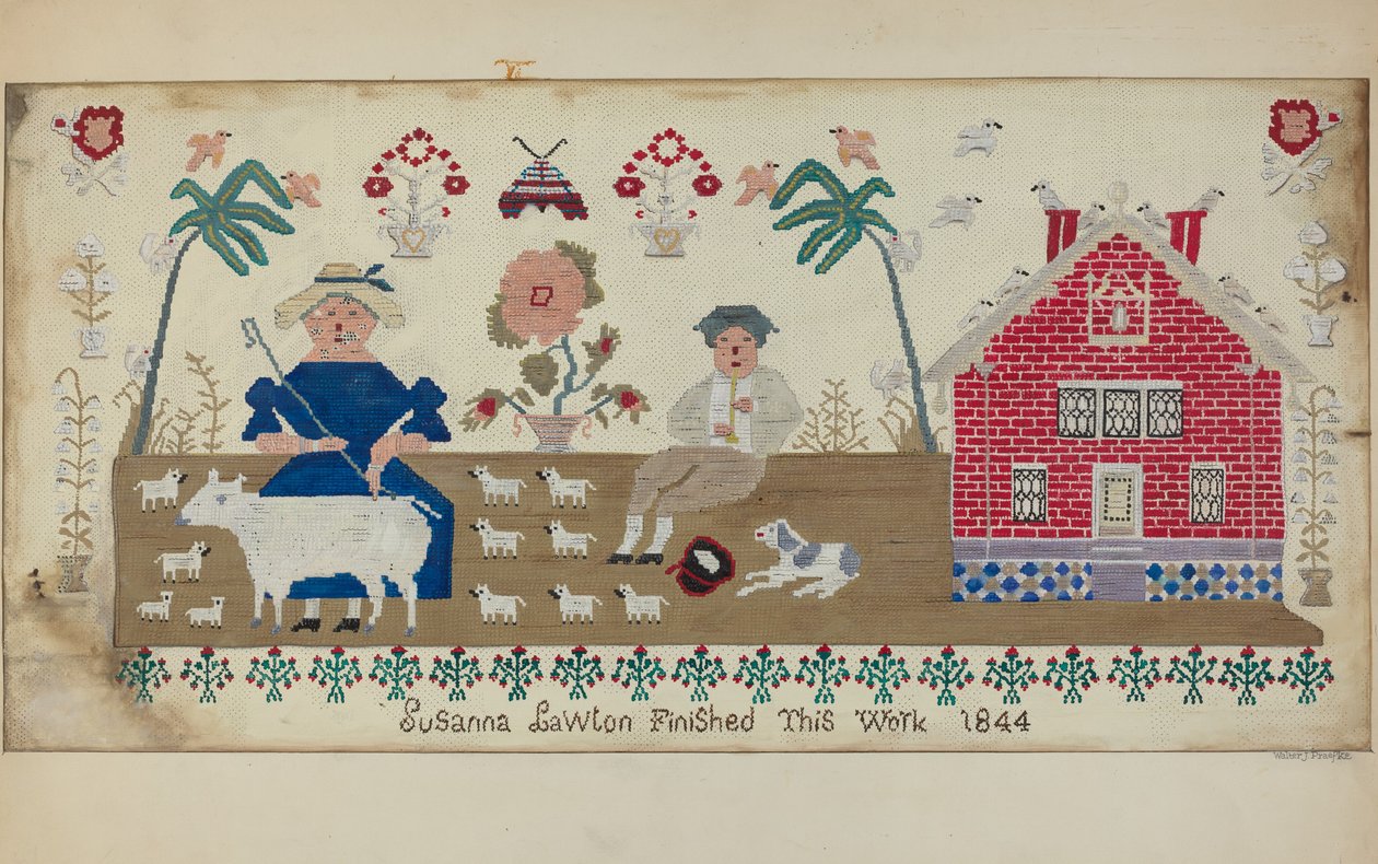 أخذ العينات ، ج. 1937. بواسطة والتر بريفك