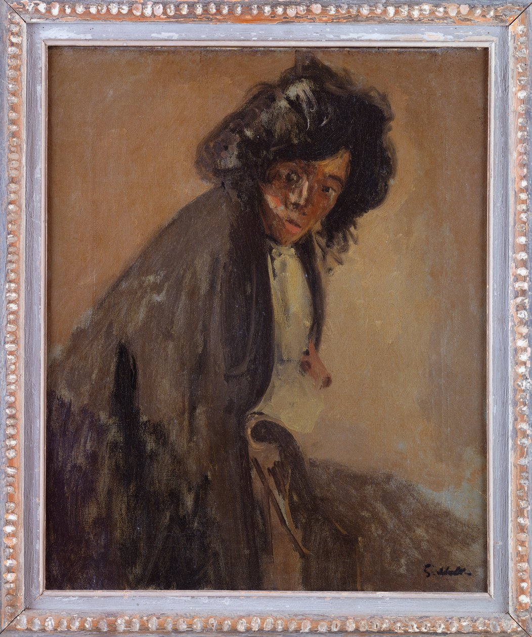 لا جوزيبينا يميل ضد كرسي طويل ، c.1903-04 بواسطة والتر ريتشارد سيكرت