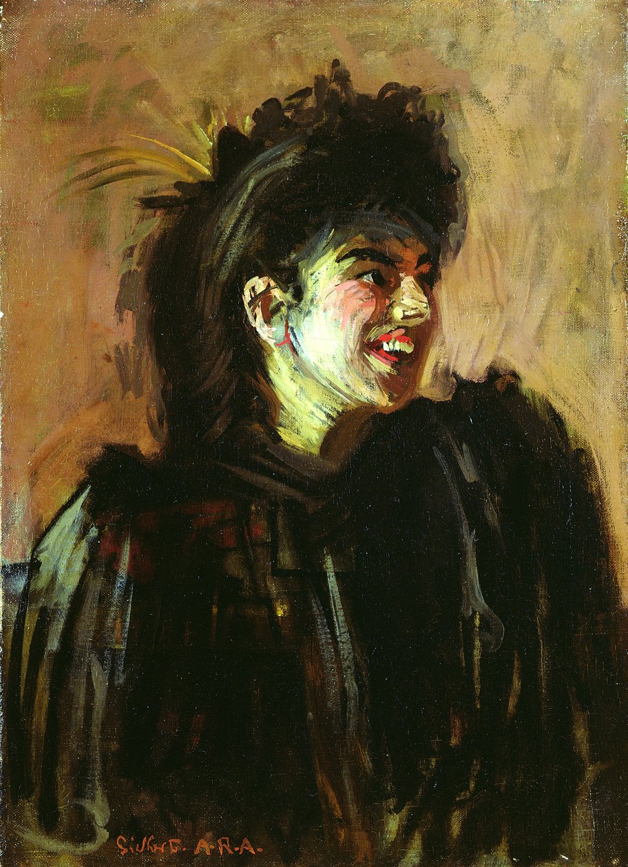 The Blackbird of Paradise، c.1896-8 (زيت على قماش) بواسطة والتر ريتشارد سيكرت