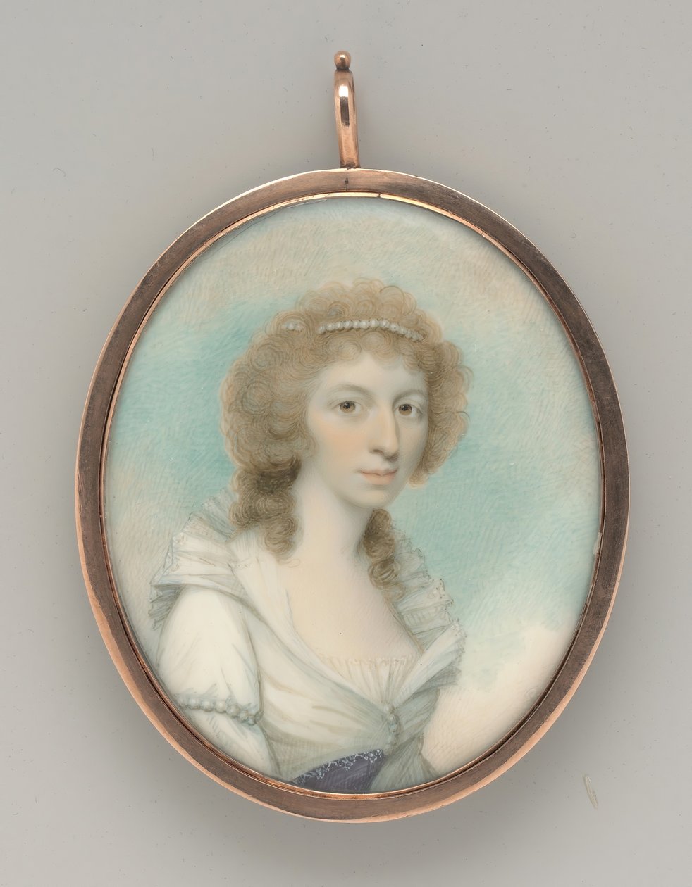 السيدة غابرييل مانيغو مارغريت إيزارد ، كاليفورنيا. 1795. بواسطة والتر روبرتسون