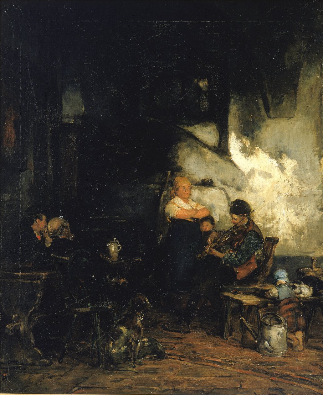 The Inn ، ألمانيا ، كاليفورنيا. 1873. بواسطة والتر شيرلو
