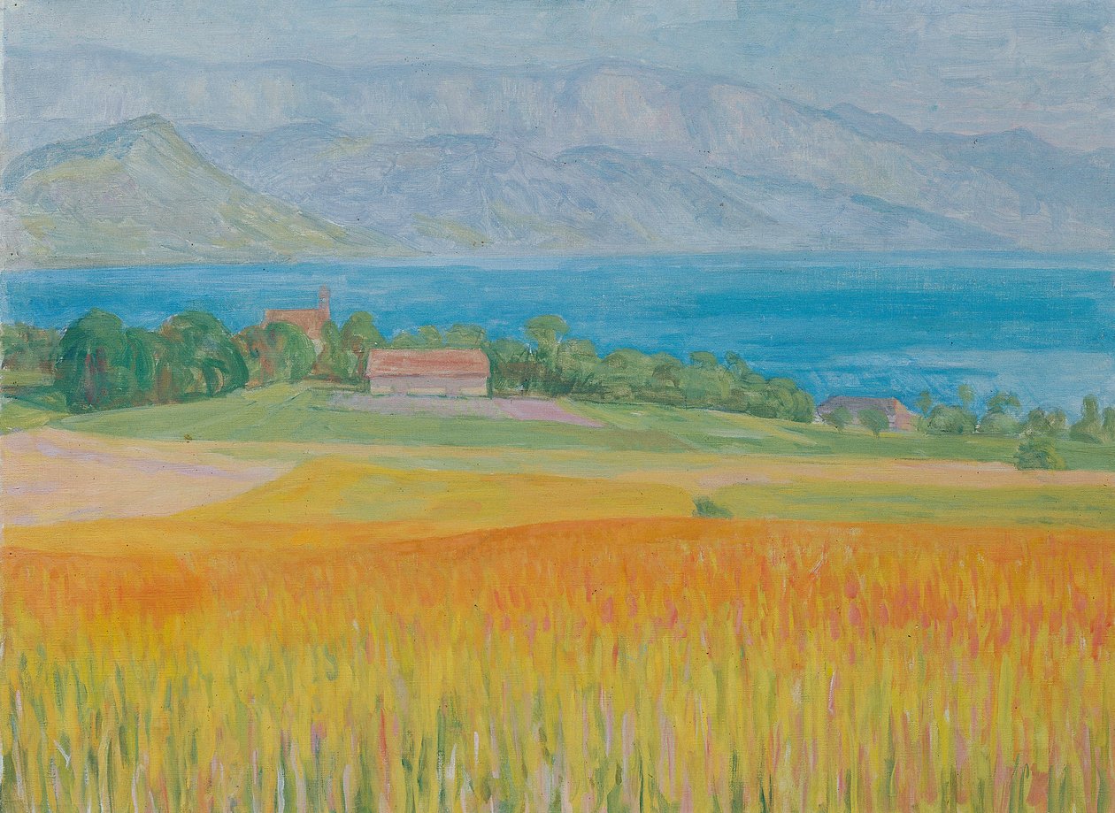 Kornfeld am Attersee بواسطة والتر جاميرث