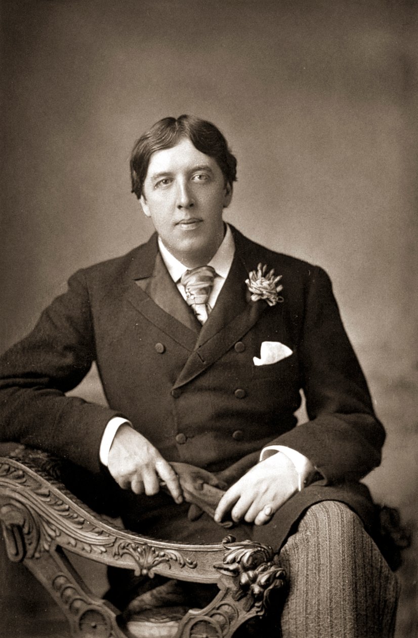 أوسكار وايد ، كاتب أيرلندي ، ذكي وكاتب مسرحي ، 1890 بواسطة واند داوني