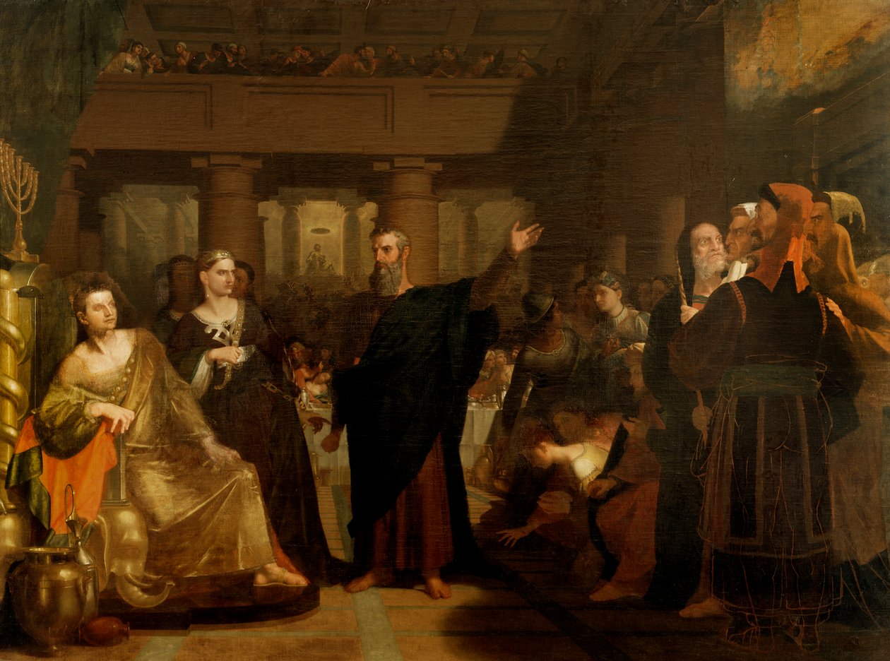 عيد بيلشازار ، 1817-1843 بواسطة واشنطن ألستون