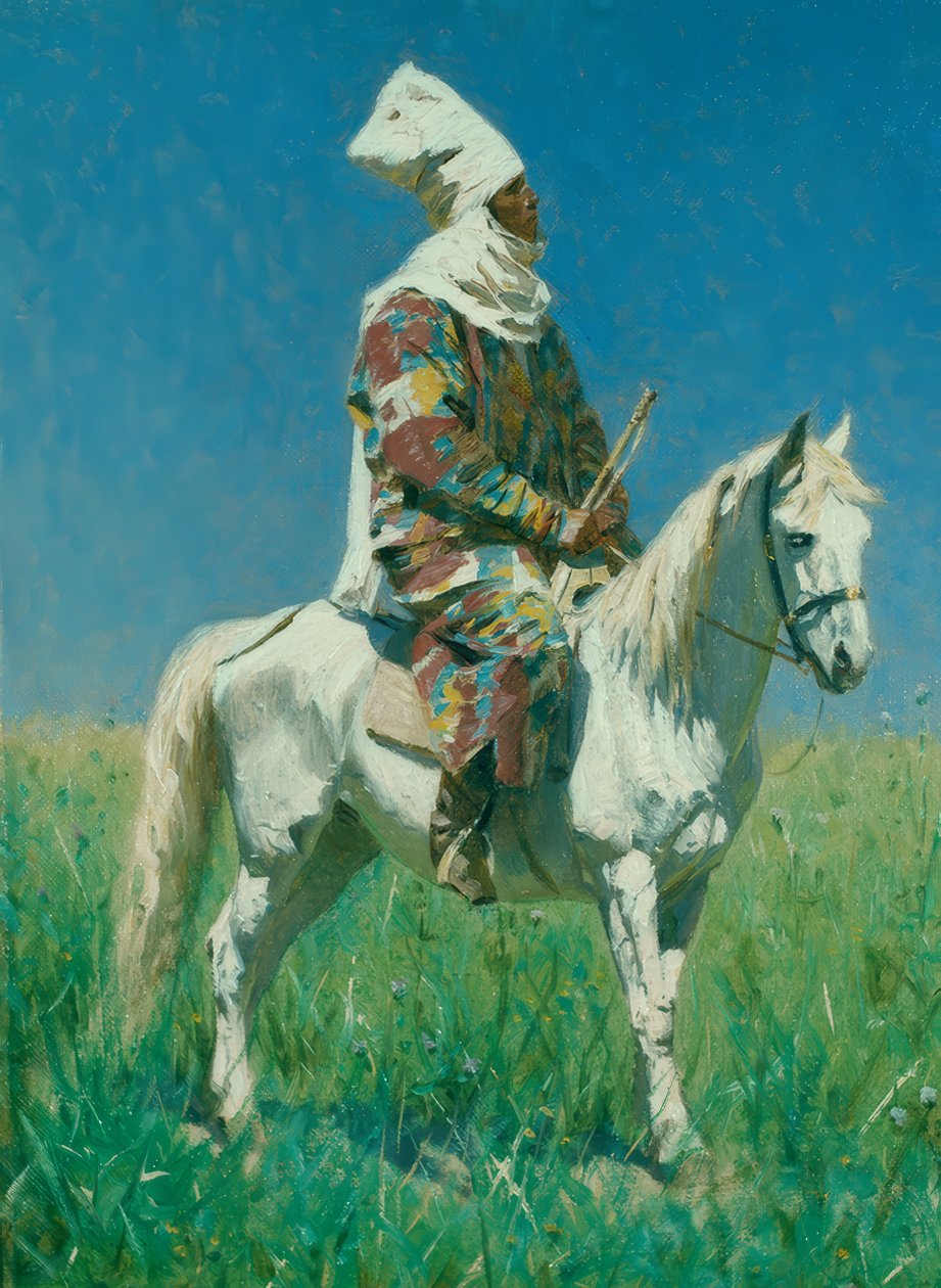 Berittener قيرغيزستان بواسطة Wassili W. Werestschagin