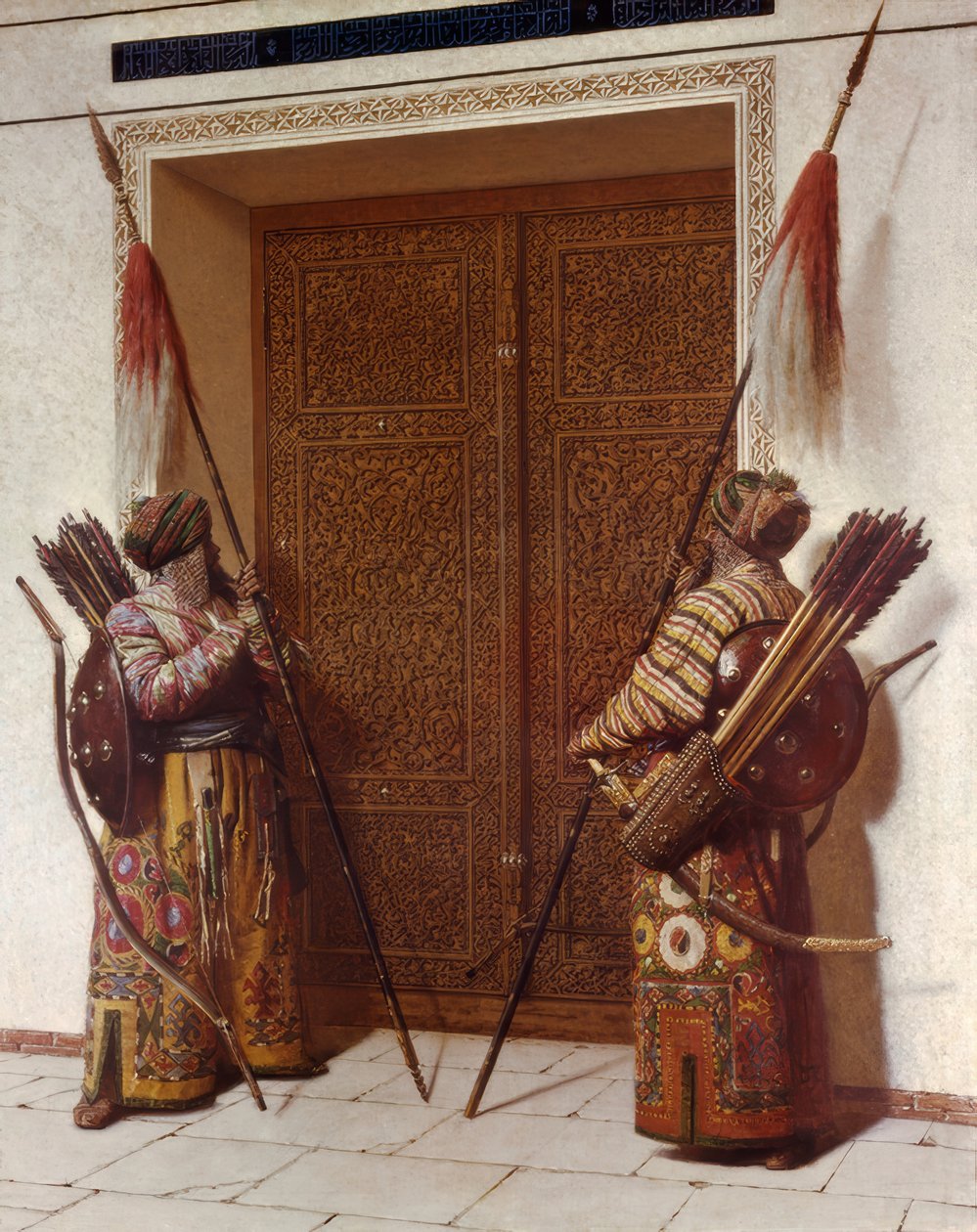 على باب تيمور بواسطة Wassili W. Werestschagin