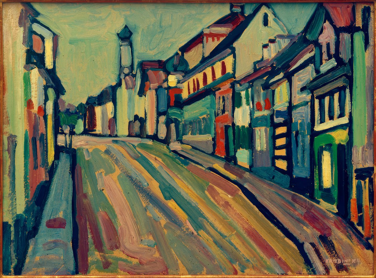 Murnau - Untermarkt بواسطة فاسيلي كاندينسكي