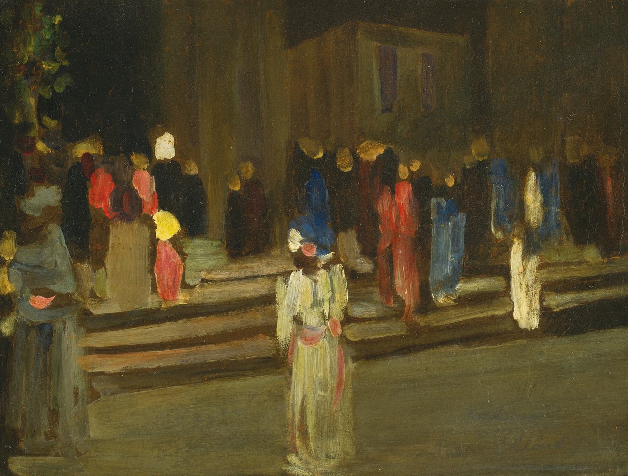بارك سانت كلاود ، مدخل ، 1906 بواسطة فاسيلي كاندينسكي