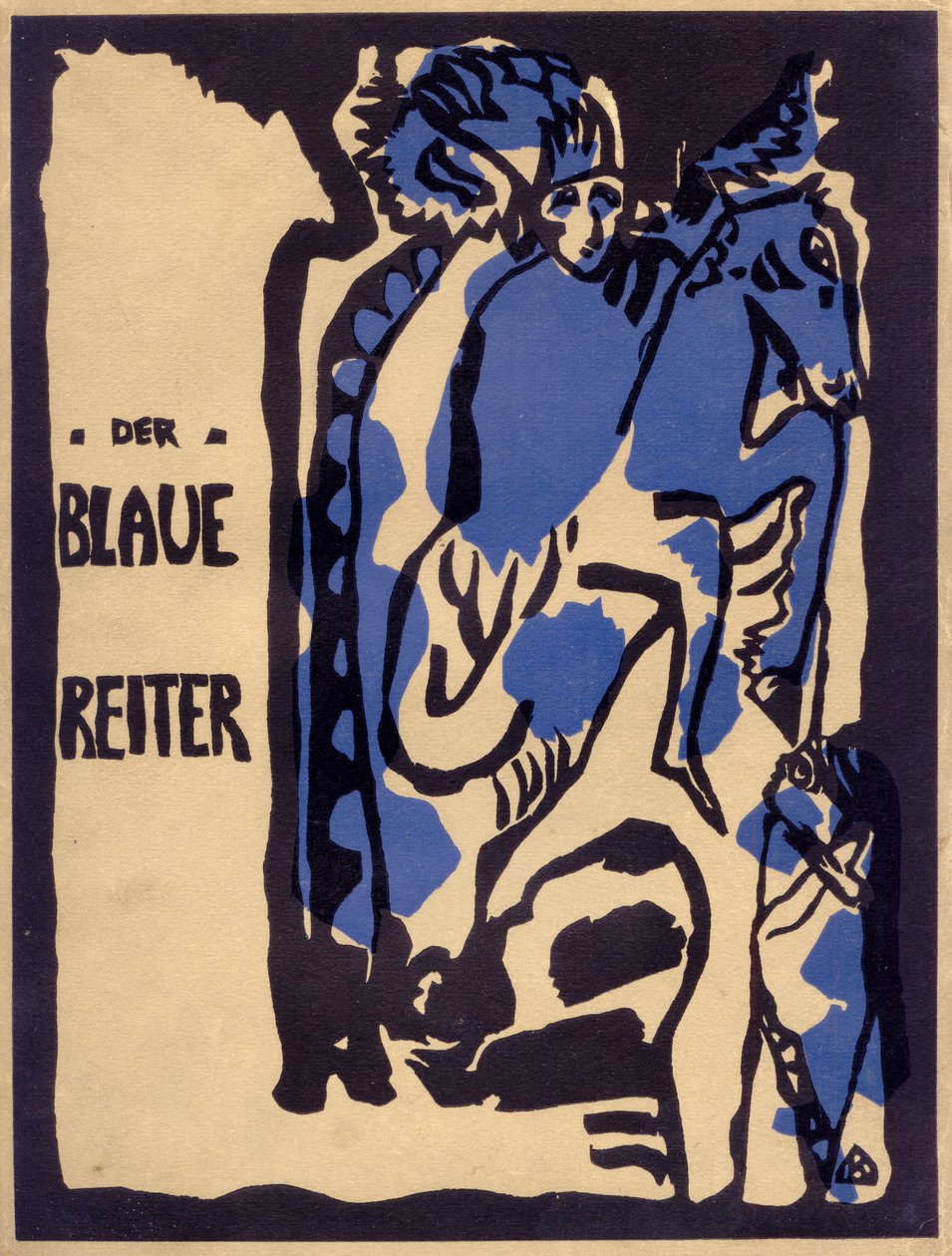 The Blue Rider ، 1912 بواسطة فاسيلي كاندينسكي