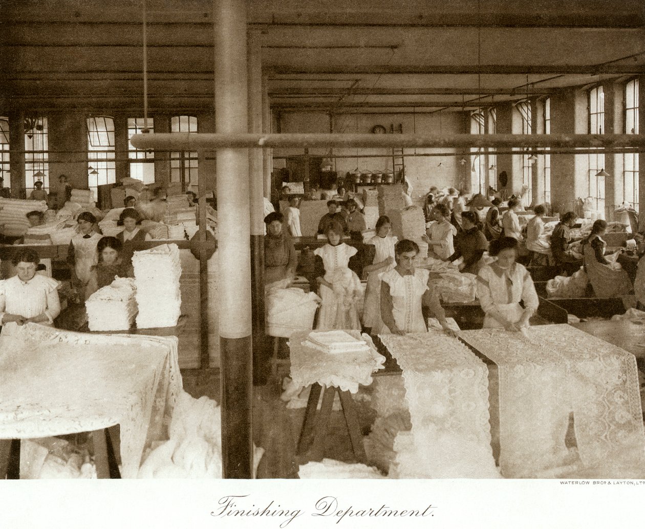 مصنع توماس آدمز ليس ، نوتنغهام ، نوتينجهامشير ، 1914 بواسطة شركة Waterlow Bros and Layton Ltd