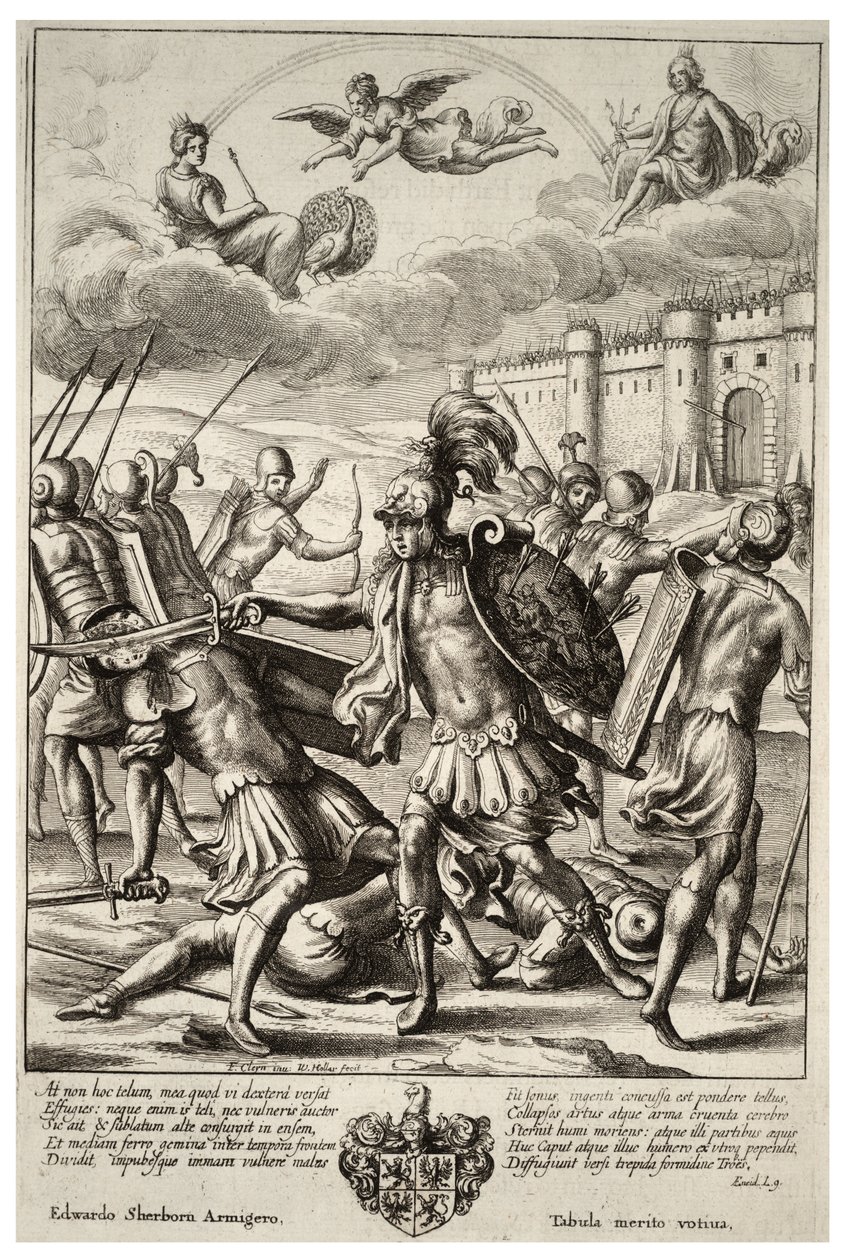 ذبح Turnus Pandarus. الدولة 2 بواسطة وينسلوس هولار