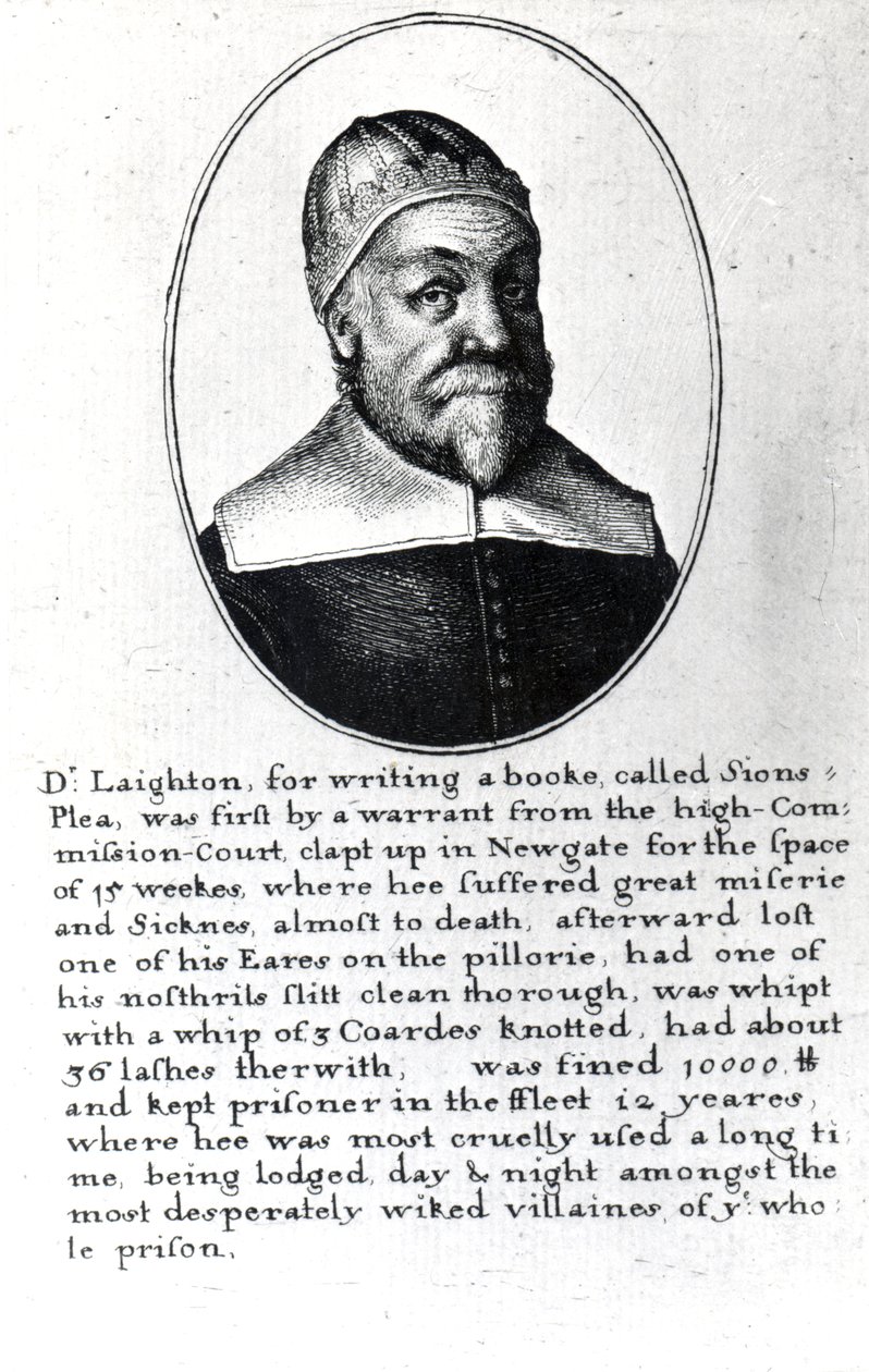 ألكسندر ليتون ، c.1641 بواسطة وينسلوس هولار