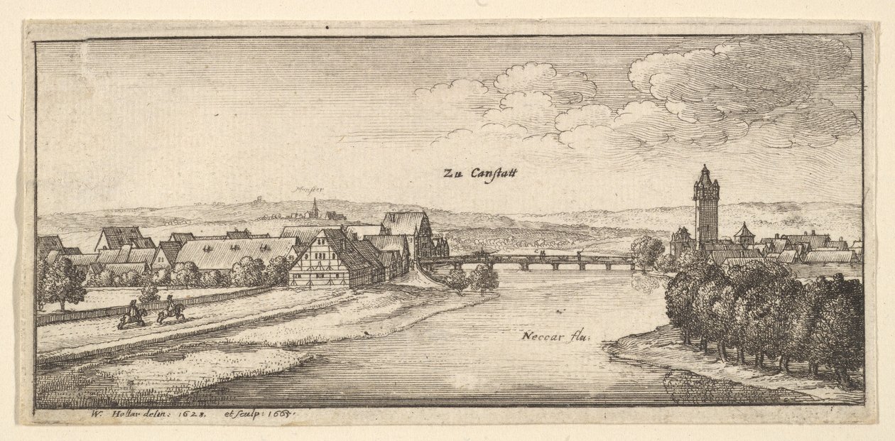 كانشتات ، 1665. بواسطة وينسلوس هولار