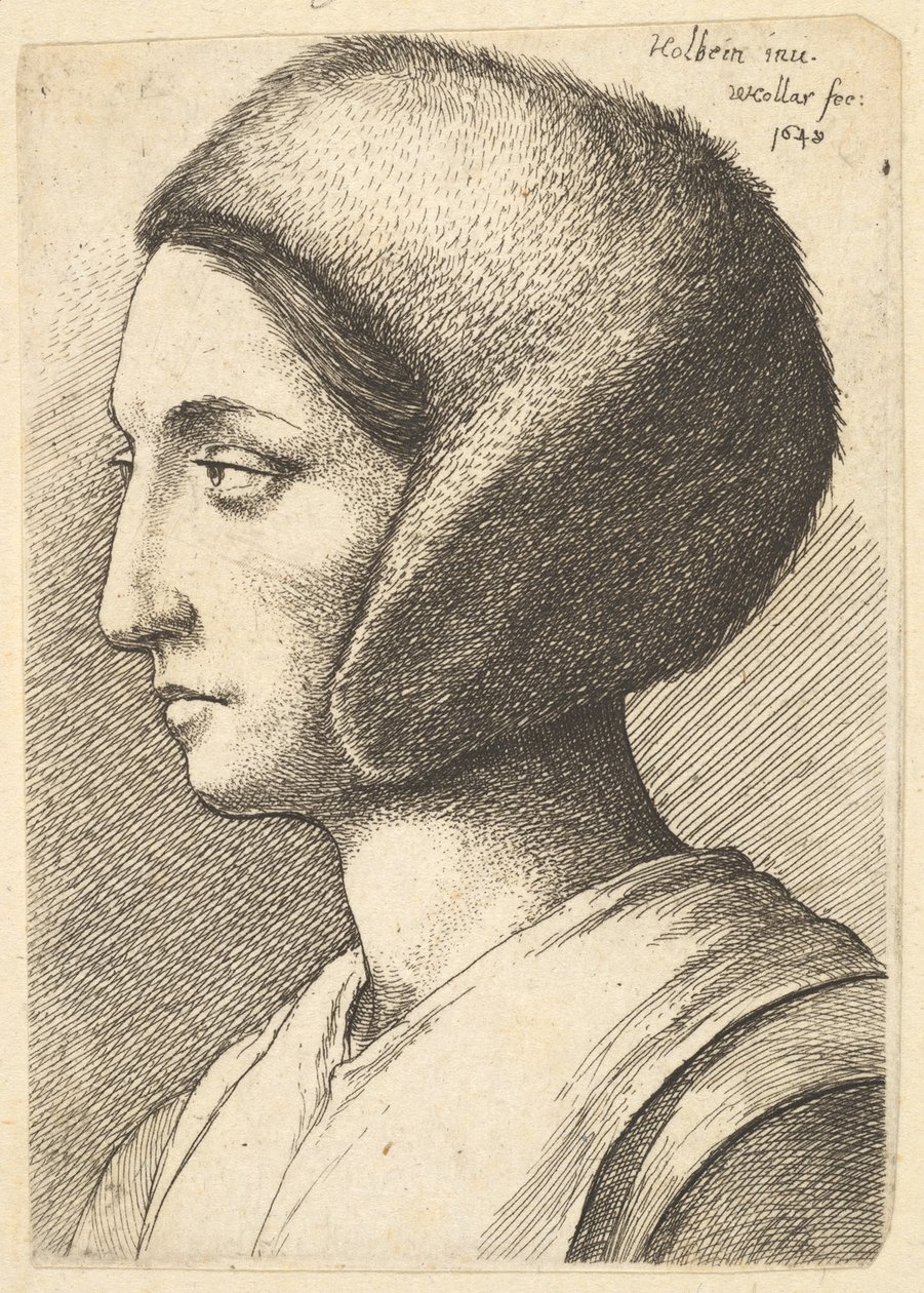 مارجريت جيجز ، 1648. بواسطة وينسلوس هولار