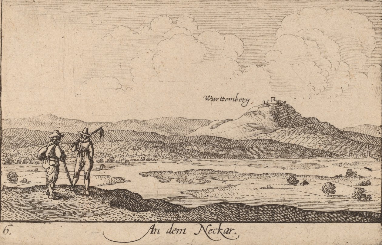 على نيكار ، 1635. بواسطة وينسلوس هولار