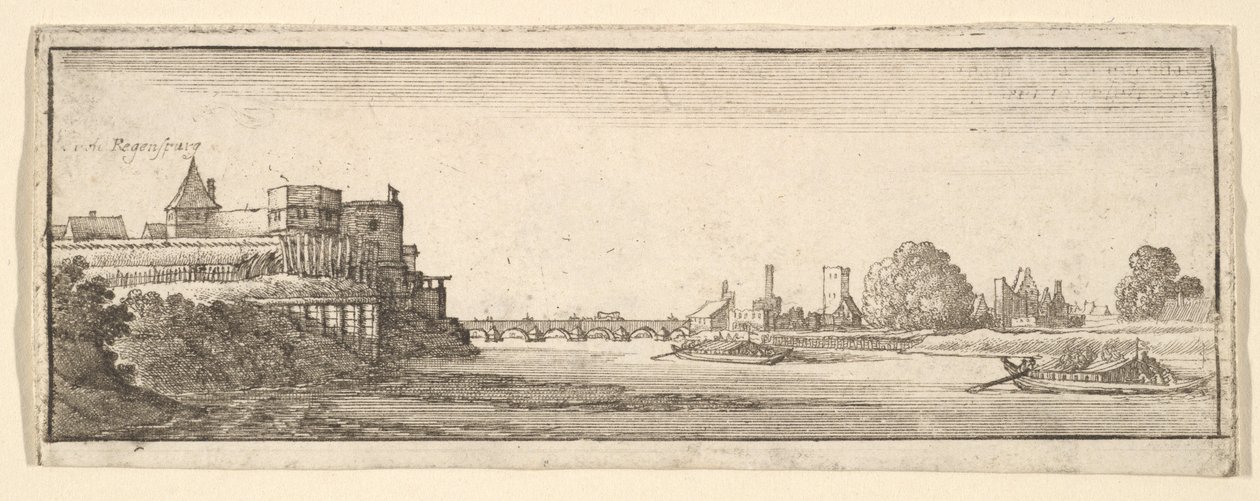 ريجنسبورج ، 1652-777. بواسطة وينسلوس هولار