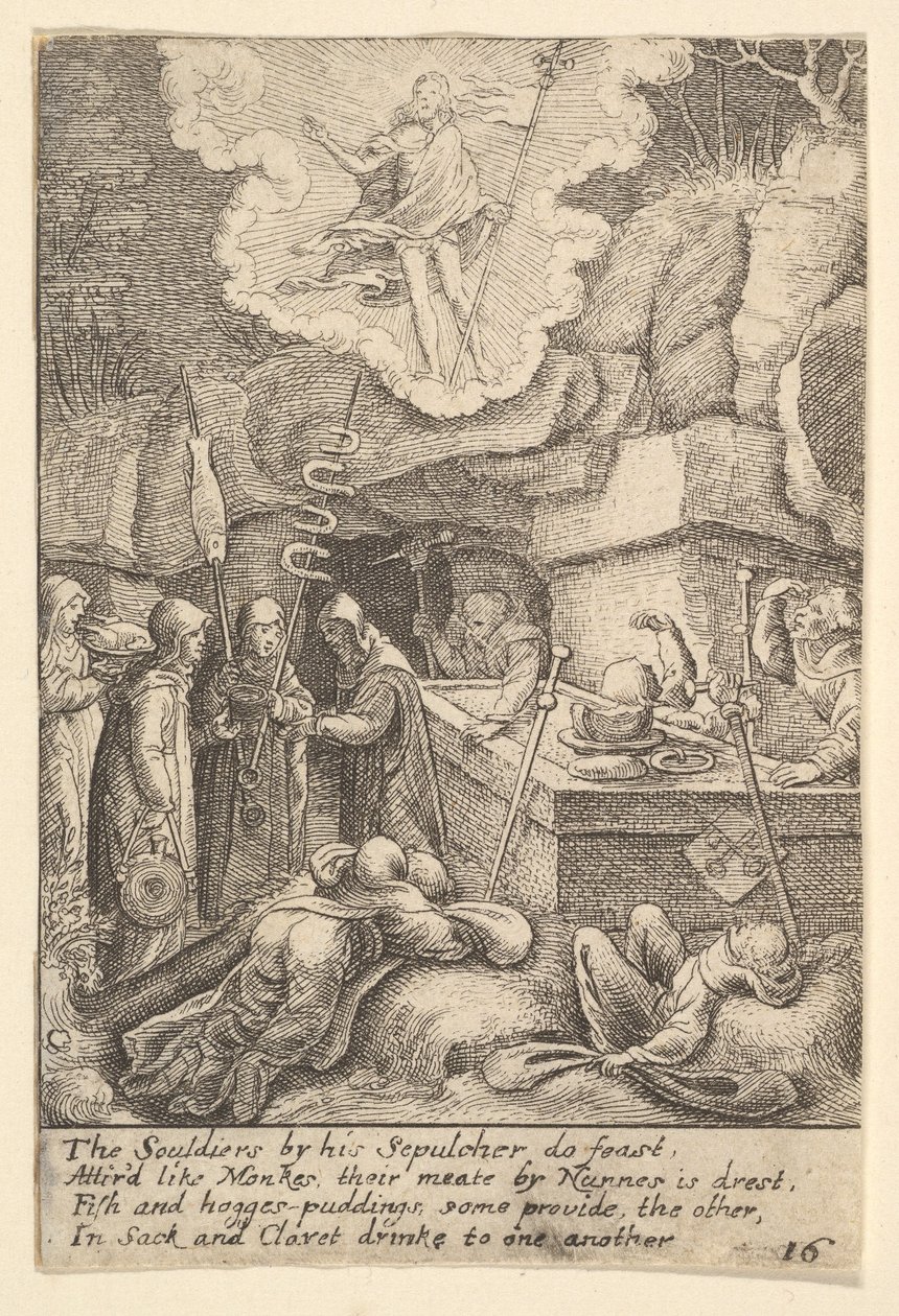 القيامة ، 1625-1677. بواسطة وينسلوس هولار