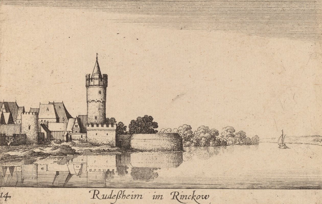 روديسهايم ، 1635. بواسطة وينسلوس هولار