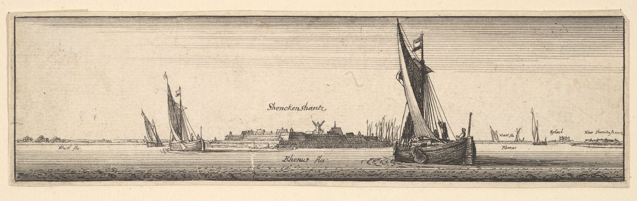 Schanzenschanz ، 1642-1644. بواسطة وينسلوس هولار
