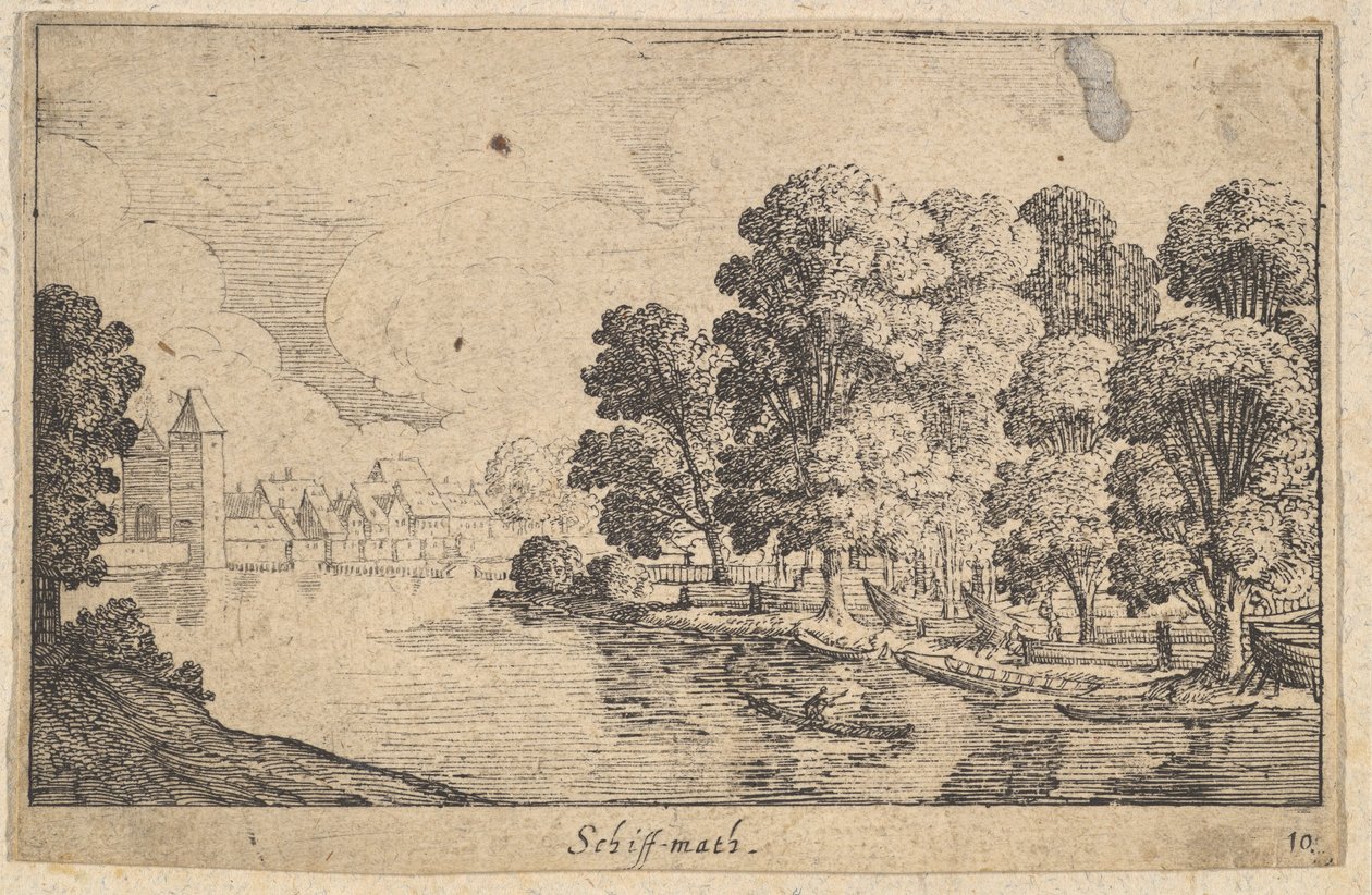الرياضيات السفينة ، 1625-1677. بواسطة وينسلوس هولار