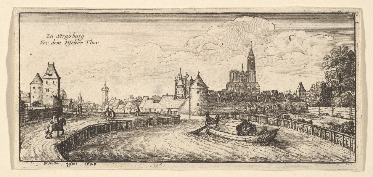 ستراسبورغ ، 1663-65. بواسطة وينسلوس هولار
