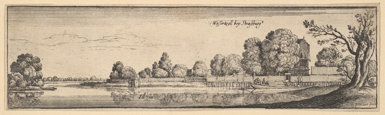 ستراسبورغ: The Toll House ، 1625-77. بواسطة وينسلوس هولار