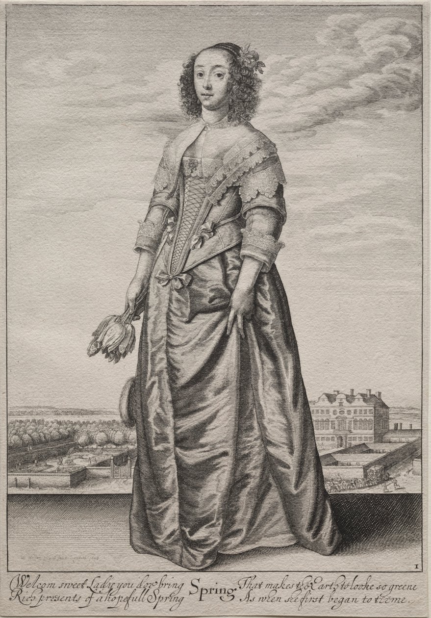 الفصول: الربيع ، 1643-1644. بواسطة وينسلوس هولار