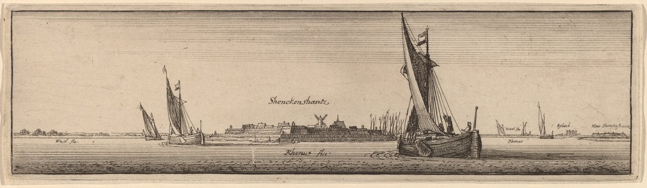 منظر Shenckenschantz بواسطة وينسلوس هولار