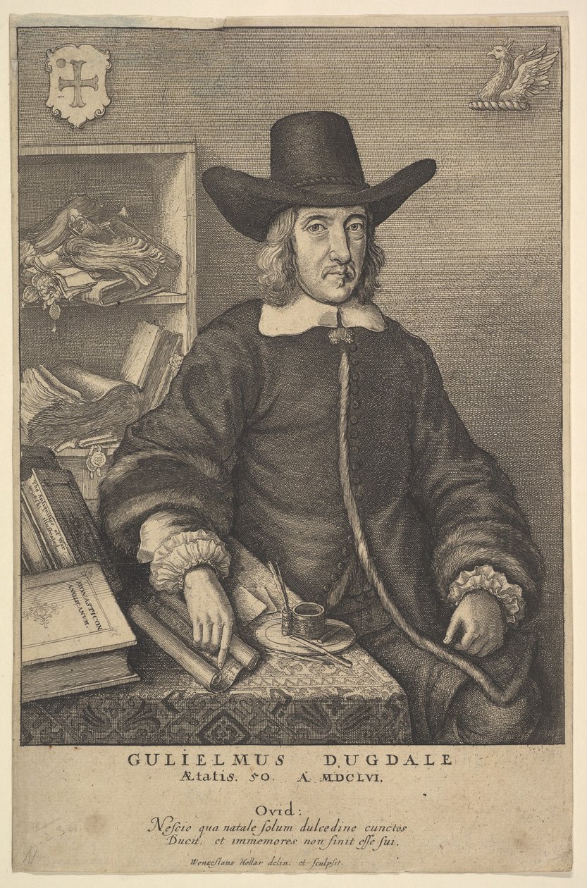 وليام دوجديل ، 1625-1677. بواسطة وينسلوس هولار