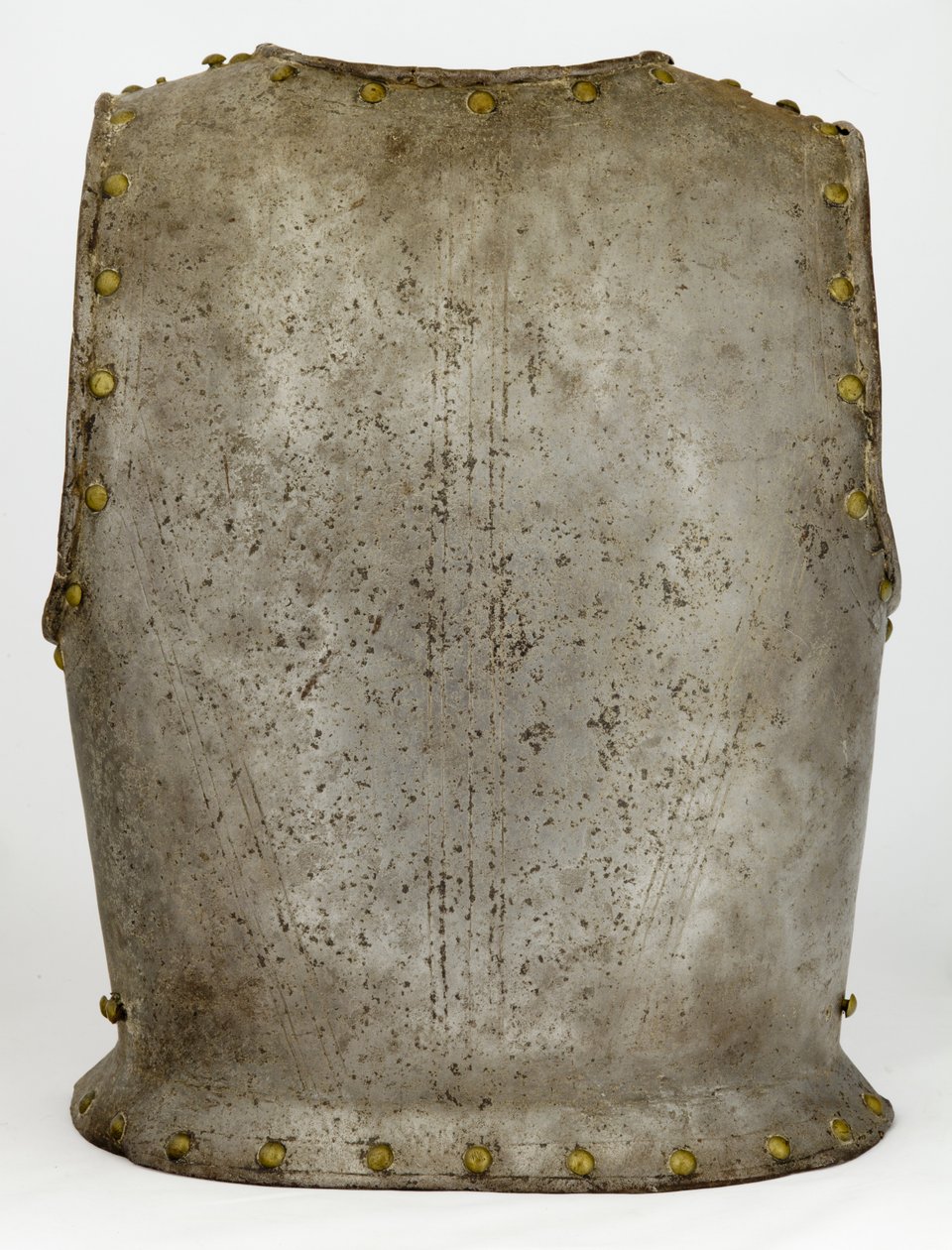 Backplate، c.1650-1700 (الصلب والنحاس) بواسطة مدرسة غرب أوروبا